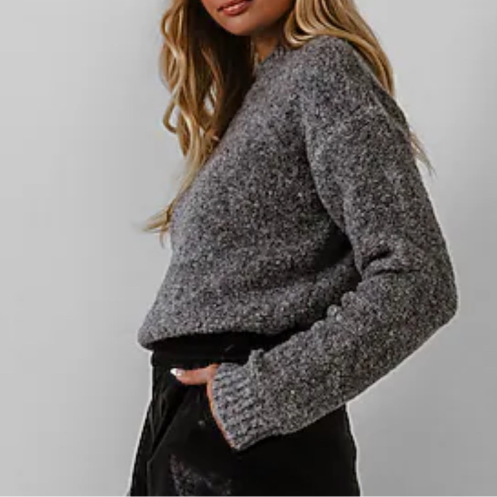 Express Gray Women's Sweater